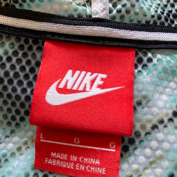 Ladies Large Nike NylonWindbreaker Jacket Ex Cond - Picture 8 of 16